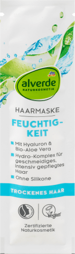 Haarmaske Feuchtigkeit Aloe Vera & Hyaluron, 20 ml