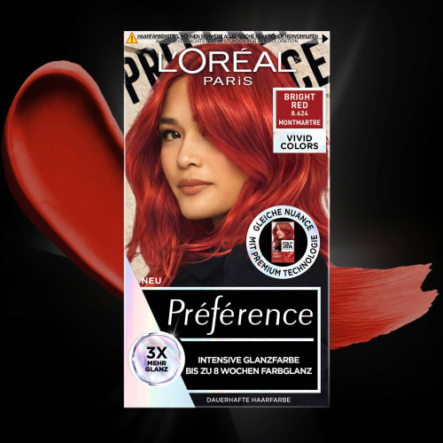 Haarfarbe Vivid Colors 8.624 St Bright 1 Red
