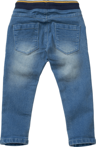 Jeans mit schmalem 1 Schnitt, St Gr. blau, 104