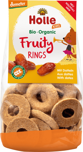 Kindersnack Fruity Rings mit Datteln ab 3 Jahren, 125 g