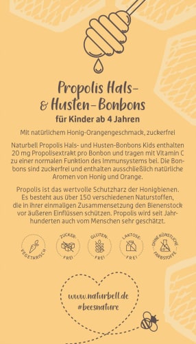 Hals- Husten-Bonbon g Propolis und 45 Kids,