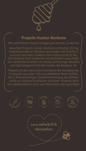 Propolis Husten-Bonbons 30 St, g 45