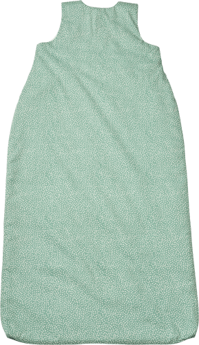 Schlafsack 1 TOG mit Punkte-Muster, St 110 grün, 1 cm