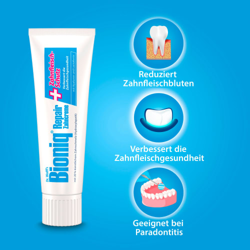 75 Zahnfleisch-Schutz ml Repair-Zahncreme Zahnpasta fluoridfrei, Plus