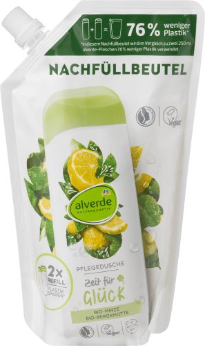 NFB Duschegel Zeit für Glück Bio-Minze Bio-Bergamotte, 500 ml