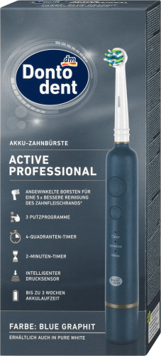 Elektrische Zahnbürste Active Professional Pure, 1 St | Elektrische Zahnbürste