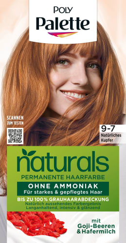 Haarfarbe Naturals 9-7 Natürliches Kupfer, St 1