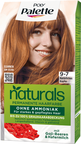 Haarfarbe Natürliches 9-7 1 St Naturals Kupfer,