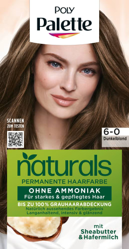 Haarfarbe Naturals 6-0 Dunkelblond, 1 St