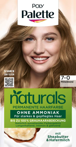 Naturals 7-0 St Mittelblond, 1 Haarfarbe