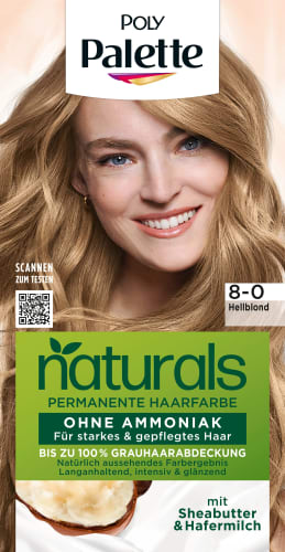 Haarfarbe Naturals 1 Hellblond, 8-0 St