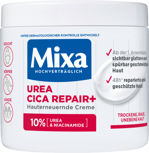 Pflegecreme 10% Repair, 400 ml Cica Urea