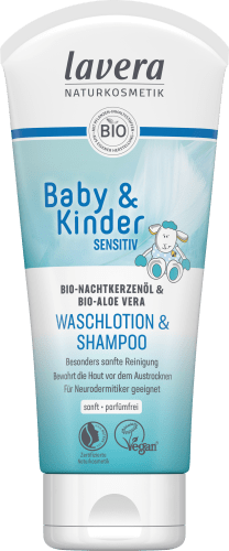 Baby & Kinder Waschlotion & Shampoo Sensitiv, 200 ml