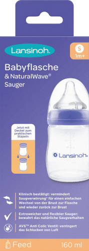 Babyflasche NaturalWave, von Geburt an, 160ml, 1 St
