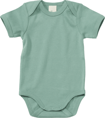 Body Kurzarm, grün, Gr. 86/92, 1 St | Baby Bodies & Strampler