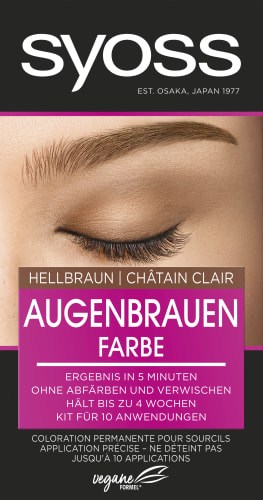 Augenbrauenfarbe Hellbraun 5-1, 17 ml | Dauerhafte Haarfarben