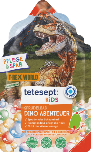 Kinder Badezusatz Sprudelbad World, 40 T-Rex g