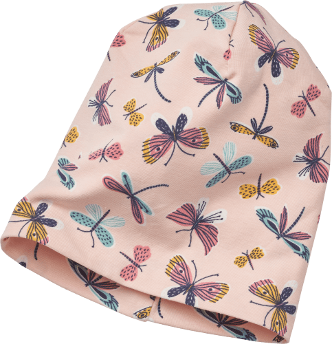 Mütze Pro Climate mit Schmetterlings-Muster, rosa, Gr. 44/45, 1 St