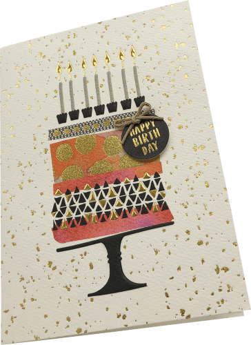 Geburtstag Torte, 1 St Grußkarte