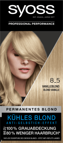 1 Vanilleblond, 8_5 St Haarfarbe