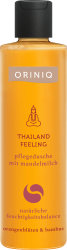 Pflegedusche Thailand Feeling mit ml Orangenblüten Mandelmilch, & 250 Bambus