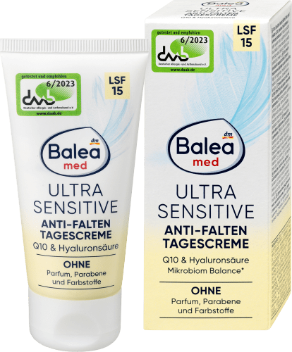 Anti Falten Gesichtscreme Q10 ultra sensitive, 50 ml