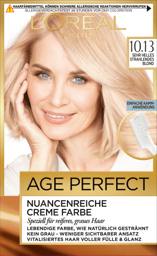 Haarfarbe Age Perfect 10.13 Sehr strahlendes helles St Blond, 1