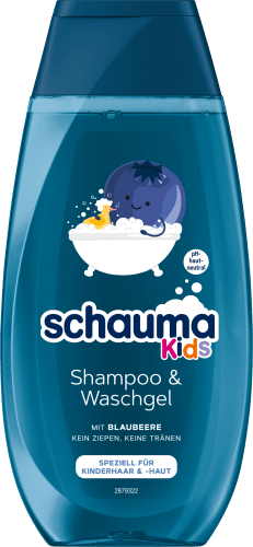 Kinder Shampoo & 250 Blaubeere, Waschgel ml