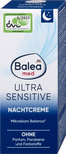 Nachtcreme ultra sensitive, 50 ml | Nachtcreme