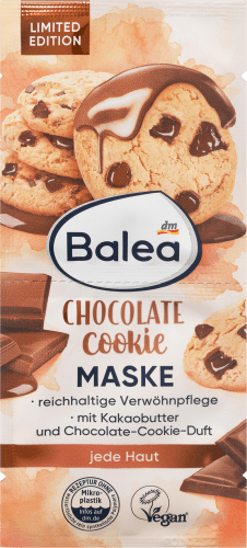 Gesichtsmaske Chocolate Cookie (2x8 ml), ml 16