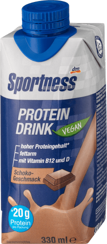 ml Vegan, Drink Protein 330 trinkfertig, Schoko-Geschmack,