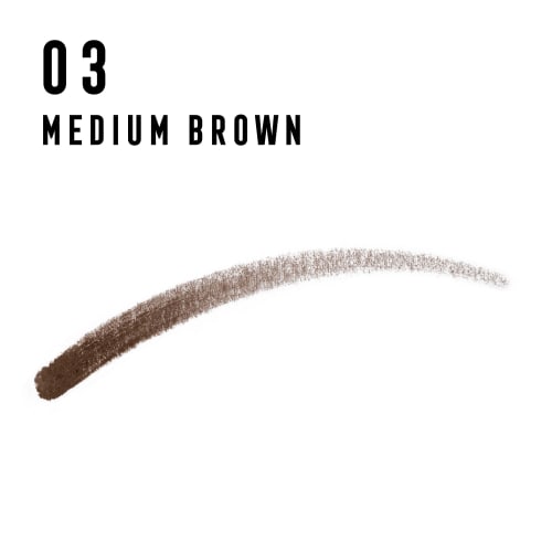 003 & g Real Brow 0,66 Medium Brown, Shape Augenbrauenstift Fill