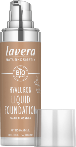 Foundation Hyaluron Liquid 06 Warm Almond, 30 ml | Make-up & Foundation