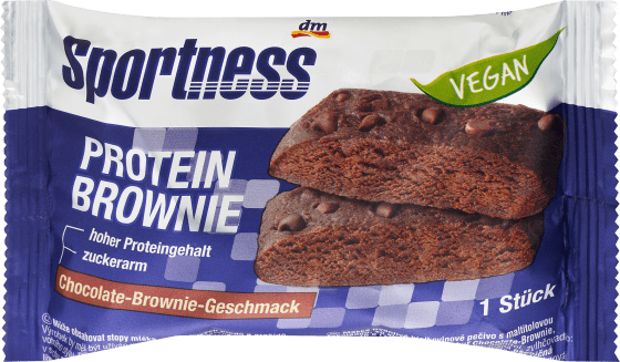 Protein Brownie, Chocolate Brownie vegan, Geschmack, 75 g