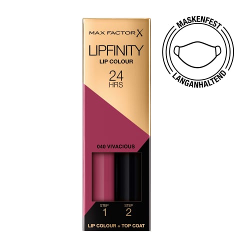 Lippenstift Lipfinity 40 Vivacious, 2 St