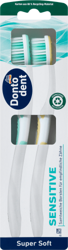 Zahnbürste Sensitive super soft (Doppelpack), 2 St | Zahnbürste