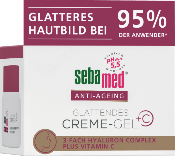 50 glättend, Anti Gel Gesichtscreme Aging ml