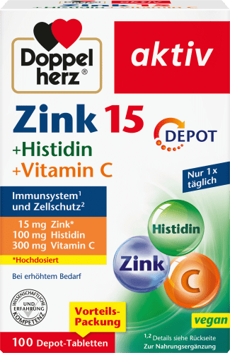 g 100 Tabletten + St, C Histidin Vitamin 108 + Zink Depot