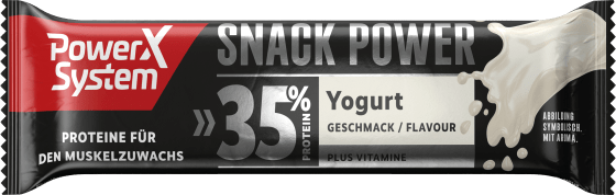 Proteinriegel 35%, Snack Power Yogurt g Geschmack, 45