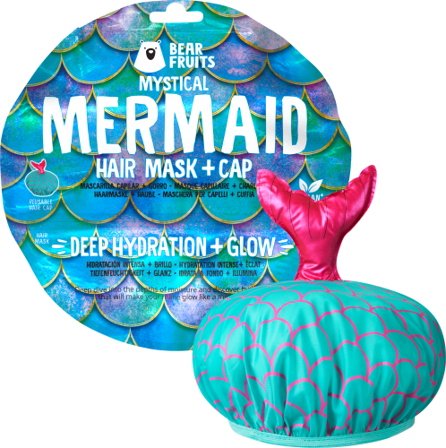 Mask + 20 ml Hair Mermaid, cap, Haarmaske