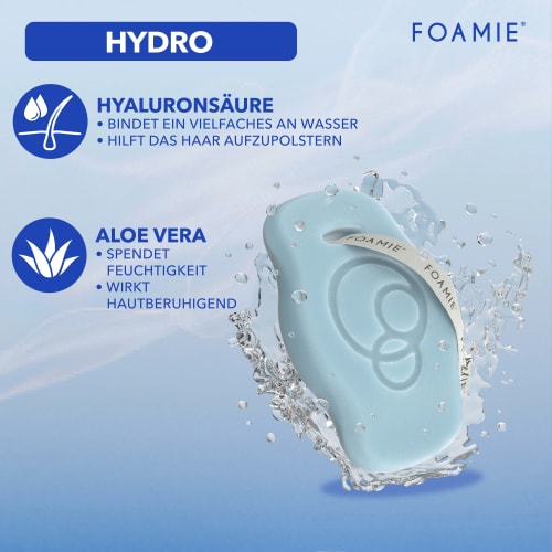 mit 80 Hyaluron, Festes Shampoo Hydro g