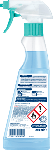 Hygienereiniger Kühlschrank mit Bio-Alkohol, ml 250