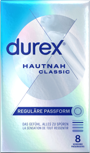 Kondome Hautnah 56mm, Breite Classic, 8 St