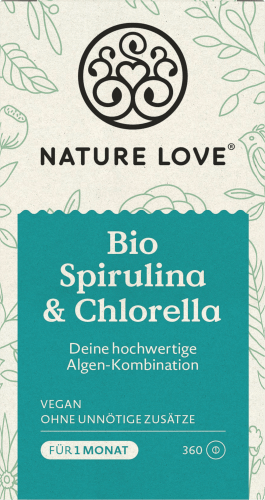 Bio Spirulina Tabletten g & Chlorella St, 180 360