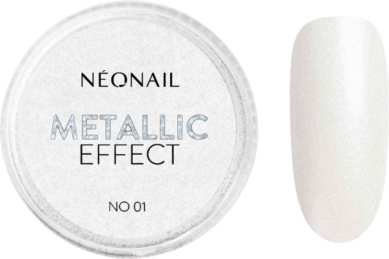 Nail Art Powder Metallic Effekt 01, 11 g