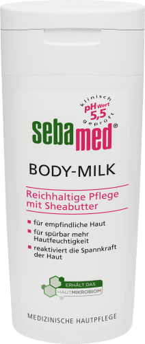 Körpermilch reichhaltig mit Sheabutter, 200 ml