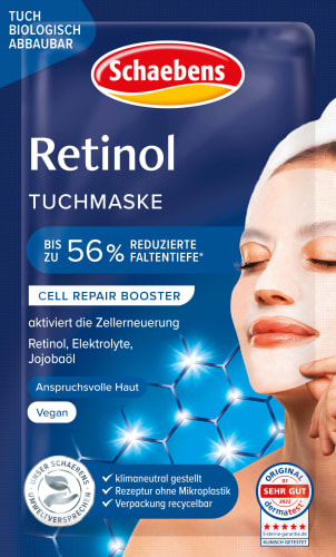 Tuchmaske Retinol Cell Booster, Repair 1 St