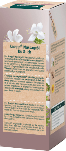 Massageöl Du & Ich, 100 ml