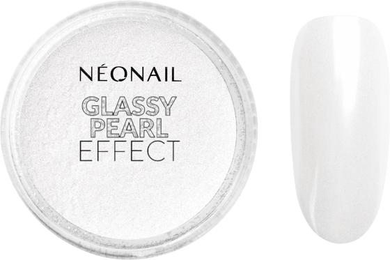 Nail Art Powder Glassy g Effekt, 2 Pearl