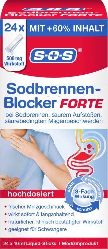 Blocker Forte ml 24 SOS 240 St, Sodbrennen